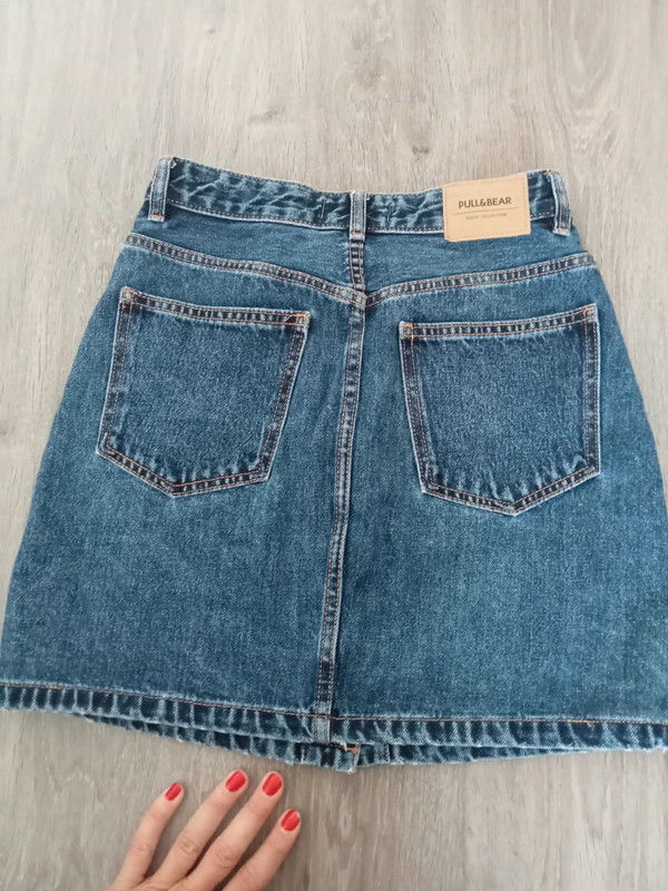 Jupe jean cheap pull and bear