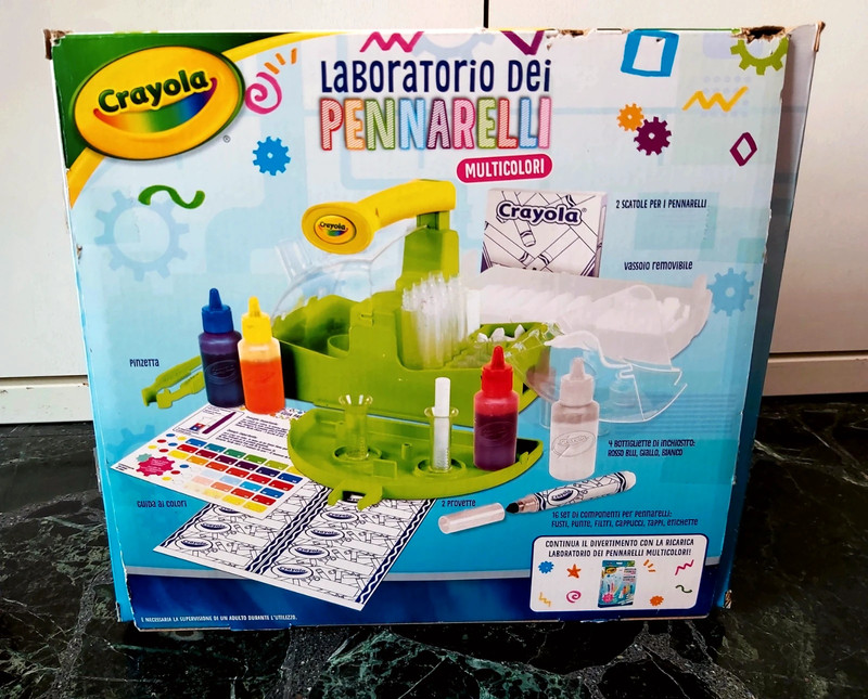 CRAYOLA Laboratorio dei Pennarelli Multicolori Crayola