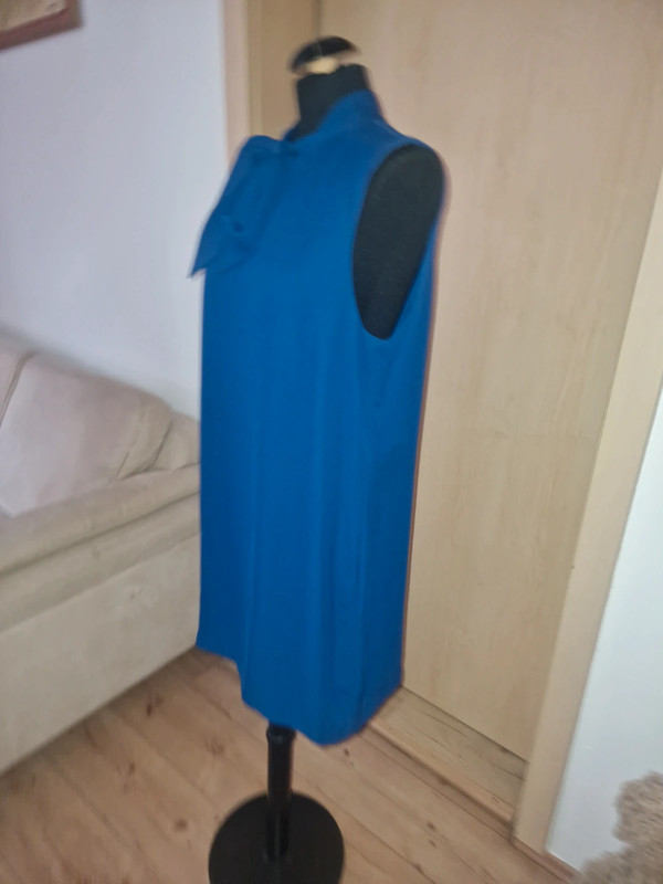 Blaues kurz Sommerkleid 2