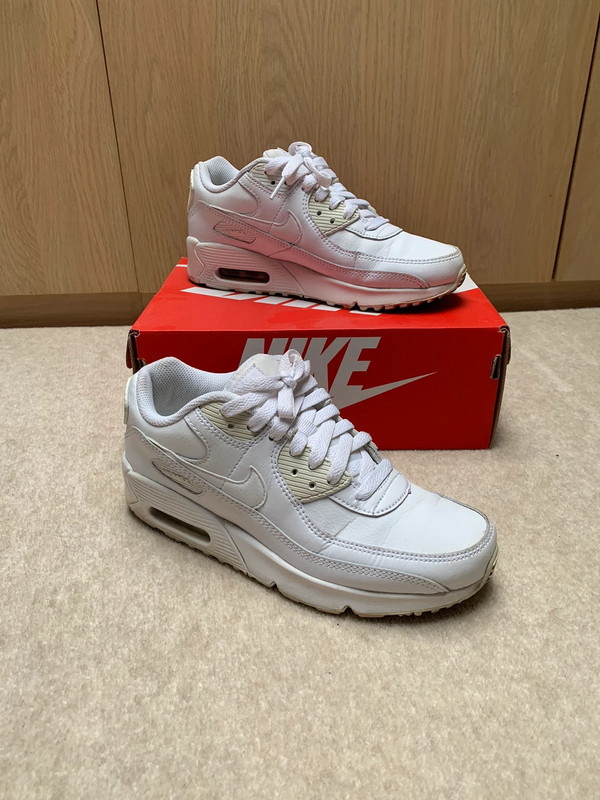 Nike air max 90 white Silver White size 4