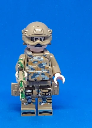 🔫 Minifigure Military Soldier, état: Très bon état, taille: Taille unique, 4,00 €, 4,90 € Protection acheteurs incluse