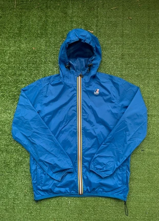 Veste coupe-vent/imperméable K-way le vrai Claude 3.0 bleu logo floqué taille M homme, brand: K-Way, condition: Very good, size: M, €64.50, €68.43 includes Buyer Protection