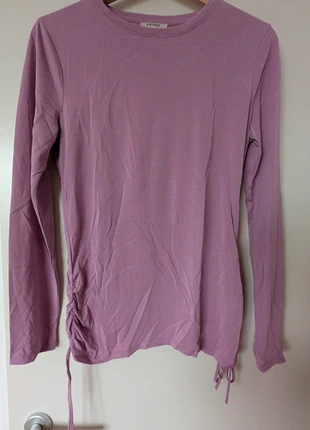 👚 Light Purple Long-Sleeve Shirt – Adjustable Drawstring Sides, marke: ORSAY, zustand: Sehr gut, größe: S / 36 / 8, 2,00 €, 2,80 € inklusive Vinted-Käuferschutz
