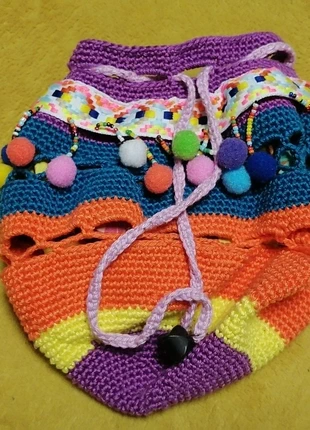 Jolie petite pochette en crochet style bohème, estado: Nuevo sin etiquetas, 20,00 €, 21,70 € Protección al comprador incluida