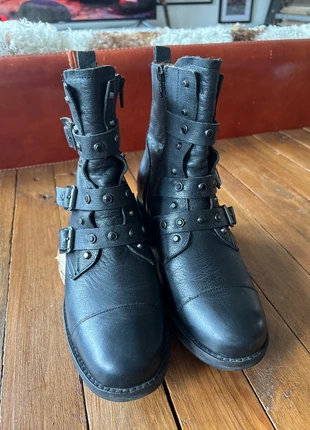Bottines cuir, estado: Muy bueno, tamaño: 37, 15,00 €, 16,45 € Protección al comprador incluida