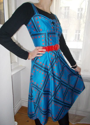 Original Vintage Boho hippster Flower Power Flohmarkt Kleid 70er!, brand: original vintage, condizioni: Ottime, taglia: S / IT 40 / EU 36, €20.00, €21.70 include la Protezione acquisti