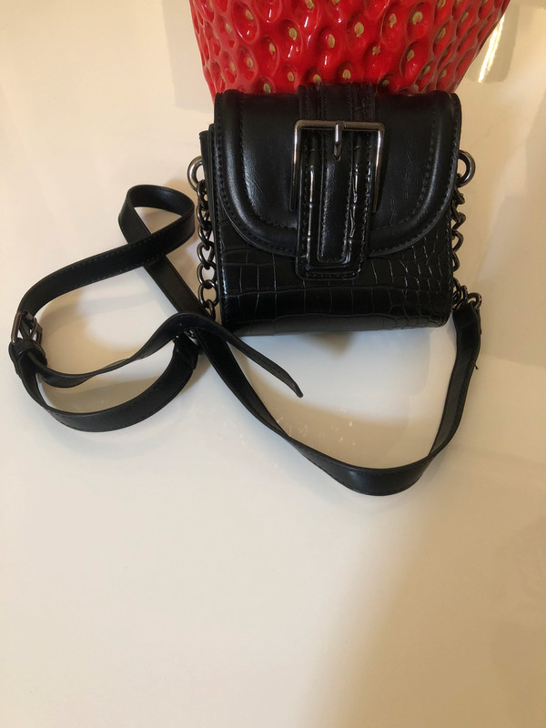 Mini bag sale tracolla nera