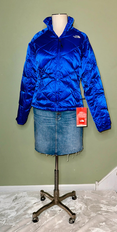 Brand New - The North Face Blue Puffer Coat - Womens Small 1