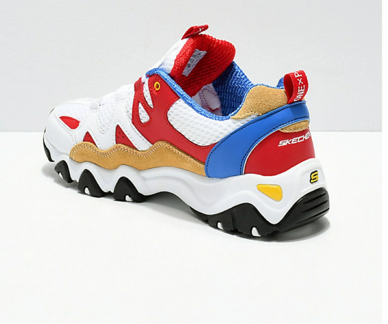 Skechers d lite luffy rouge blanc Vinted
