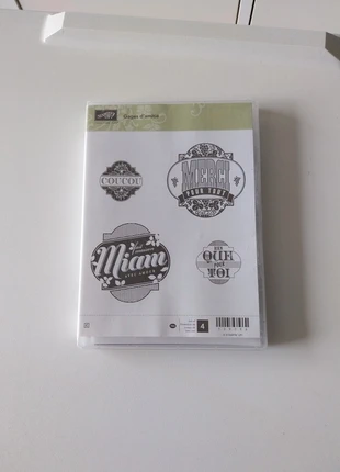 Tampon stampin up gages d amitir, marque: Stampin' Up!, état: Neuf sans étiquette, 3,00 €, 3,85 € Protection acheteurs incluse