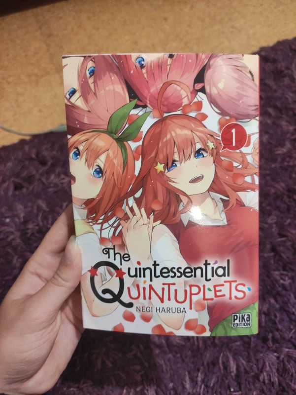 The Quintessential Quintuplets Part 1 Manga by Haruba, Negi