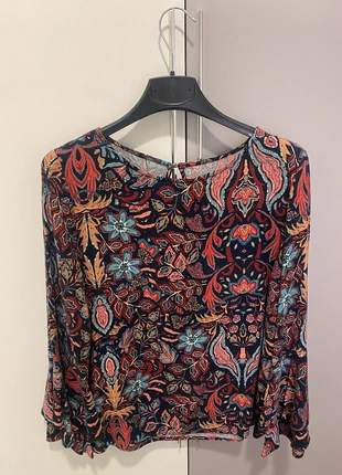 Camiseta manga larga estampado otoñal, marke: Springfield, zustand: Neu, größe: M / 38 / 10, 9,50 €, 10,68 € inklusive Vinted-Käuferschutz