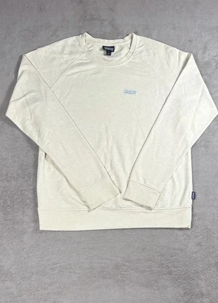 Sweat à col rond crewneck crème Patagonia Ahnya femme taille L, marque: Patagonia, état: Très bon état, taille: L / 40 / 12, 44,00 €, 46,90 € Protection acheteurs (Pro) incluse