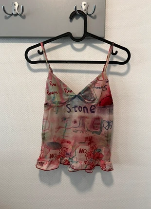 Y2K Top, brand: Thelight official, condizioni: Ottime, taglia: S / IT 40 / EU 36, €5.00, €5.95 include la Protezione acquisti