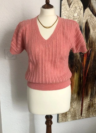Petit Pull Vintage Manches Courtes Années 70, marca: Vintage Dressing, estado: Muy bueno, tamaño: M / 38 / 10, 20,00 €, 21,70 € Protección al comprador incluida