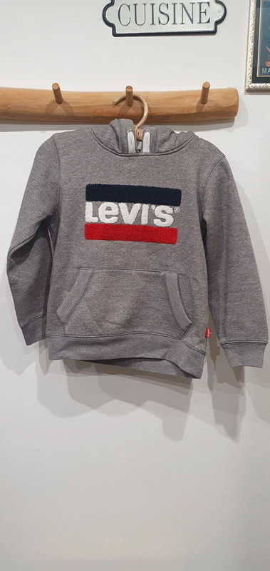 Sweat Levis Nm15027 Olympy Gris 1