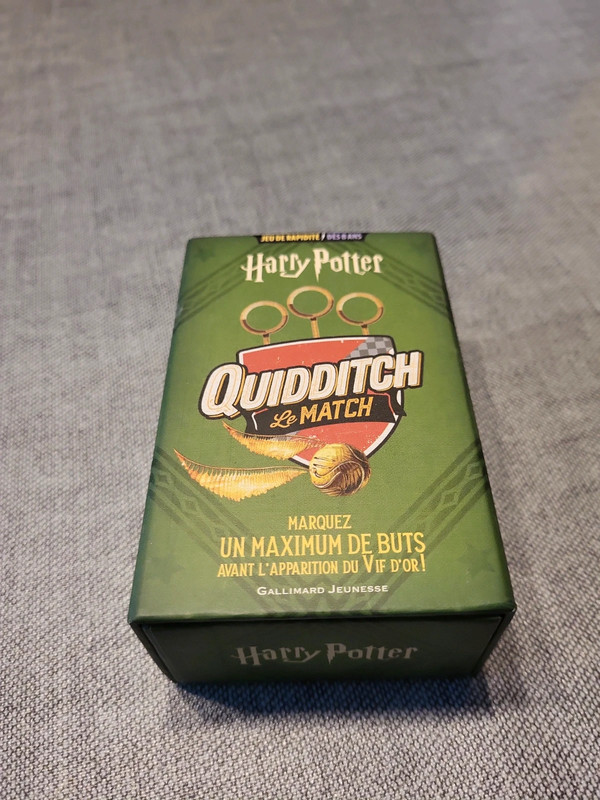 Harry Potter Jeux de Cartes Quidditch Le Match - Boutique Harry Potter