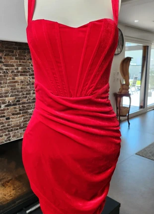 Robe rouge, brand: sans marque, condizioni: Ottime, taglia: S / IT 40 / EU 36, €8.00, €9.10 include la Protezione acquisti