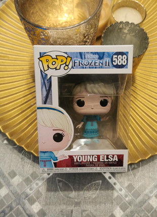 Figurine Funko Pop La Reine des Neiges 2 Elsa jeune 588