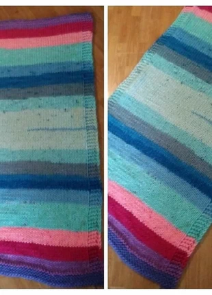 Zelf gebreid kleed / deken. 0.85 × 1.60, merk: Hand Knitted, staat: Nieuw zonder prijskaartje, € 10,00, € 11,20 inclusief Kopersbescherming