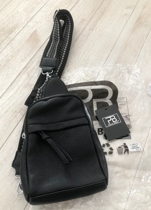 Banane mixte simili grainé noire neuve, marke: Paolo Bags, zustand: Neu, mit Etikett, 15,00 €, 16,45 € inklusive Vinted-Käuferschutz