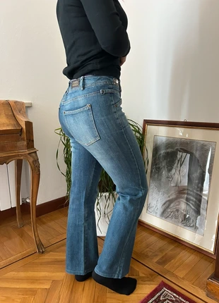 Jeans zampa, merk: Eleonora Amadei, staat: Heel goed, maat: M / 38 / 10, € 10,00, € 11,20 inclusief Kopersbescherming