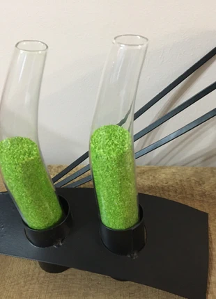 Support soliflore design noir neuf , estado: Nuevo sin etiquetas, 6,00 €, 7,00 € Protección al comprador incluida