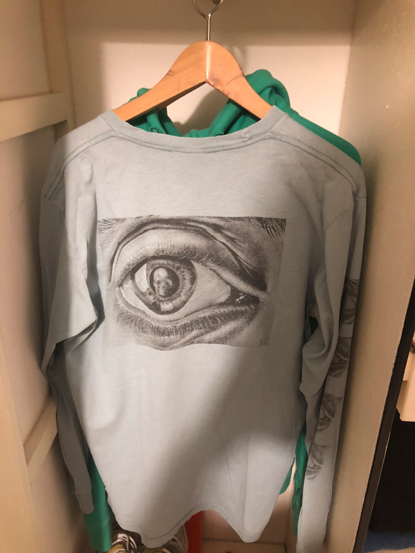 Supreme MC Escher Eye LS Tee Blue - Vinted