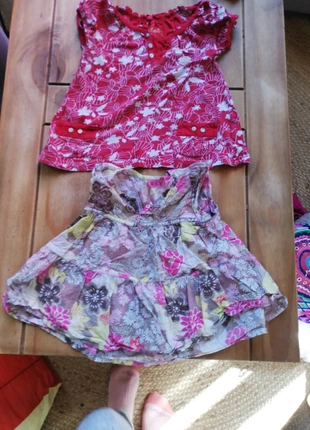 Lot 2 tuniques 4 ans , brand: NKY, condition: Very good, size: 4 years / 104 cm, €1.50, €2.28 includes Buyer Protection