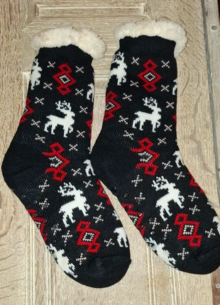 Chaussons chaussettes de Noël 🎄 bien chaud, marque: Noël, état: Neuf sans étiquette, taille: Taille unique, 5,00 €, 5,95 € Protection acheteurs incluse