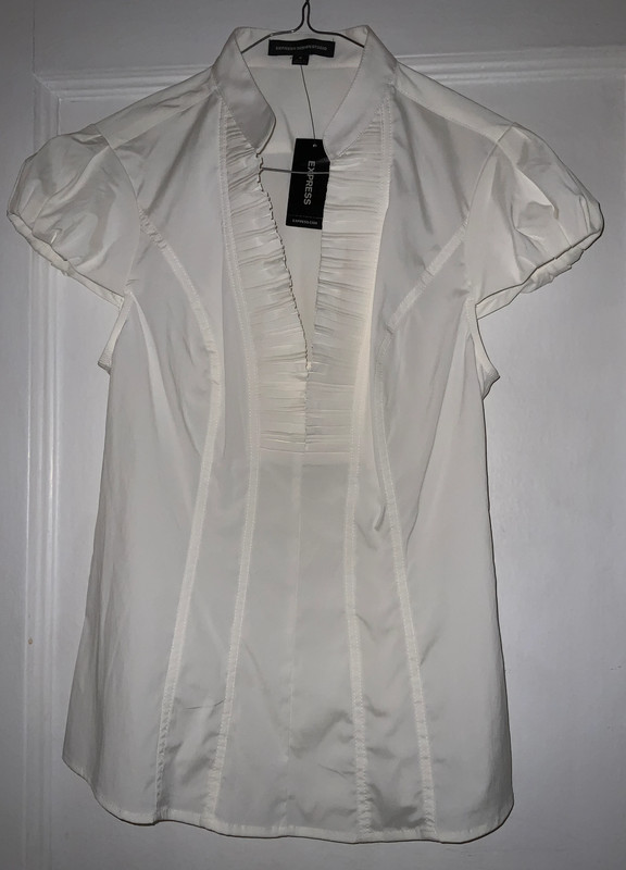 Express White Blouse 1