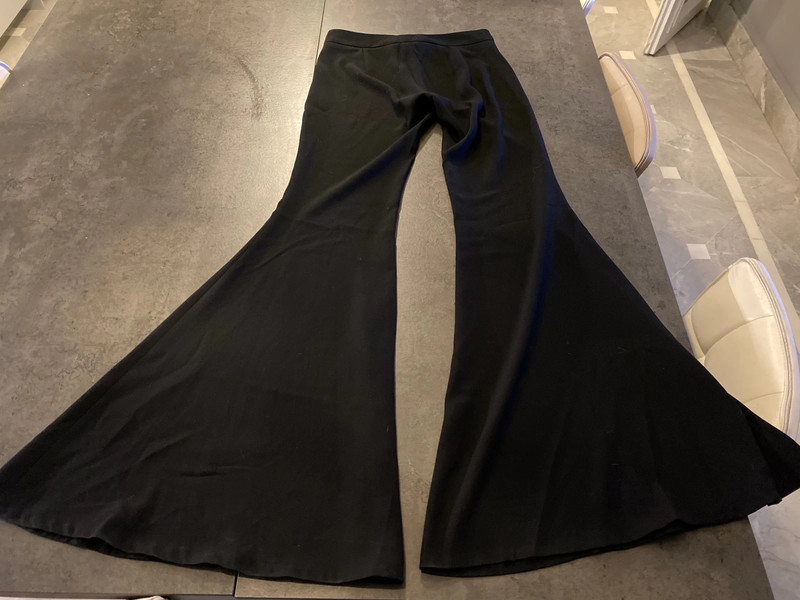 Pantalon évasé 2024 noir zara