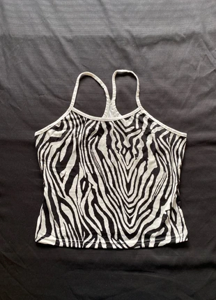 Coolane Zebra Crop Top, marque: coolane, état: Neuf sans étiquette, taille: S / 36 / 8, 3,00 €, 3,85 € Protection acheteurs incluse