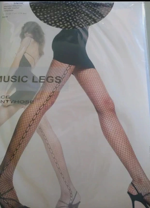 Pantyhose sexy  negro, marca: Music Legs, estado: Nuevo con etiquetas, tamaño: Talla única, 2,90 €, 3,75 € Protección al comprador incluida