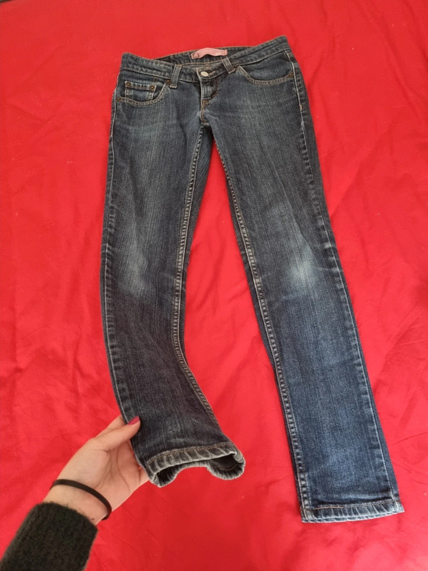 Pantalón vaquero skinny oscuro Levi Strauss & Co. 2