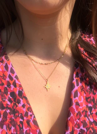 Collier doré, merk: Silene, staat: Nieuw zonder prijskaartje, € 4,00, € 4,90 inclusief Kopersbescherming