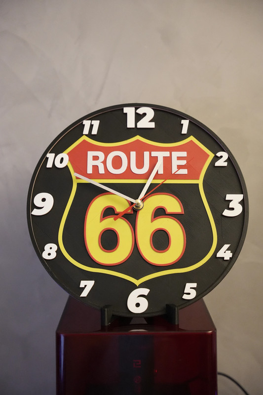 Route 66 Orologio da parete 30cm diametro Route 66 Orologio da parete 30cm diametro