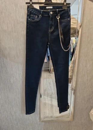 Dark navy elastic skinny high waist denims size 38/m/10, brand: Goodies, condition: New with tags, size: M / 38 / 10, €25.00, €26.95 includes Buyer Protection