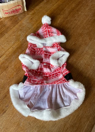 Hondenpakje , kerst met rendiertjes, staat: Nieuw zonder prijskaartje, maat: L, € 4,00, € 4,90 inclusief Kopersbescherming