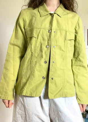 Vintage green canvas jacket, marca: Vintage, estado: Bom, tamanho: M / 38 / 10, €14.00, €15.40 inclui Proteção do Comprador