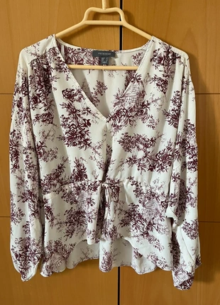 Blusa primavera de manga larga estampada talla M, marca: Primark, estado: Muy bueno, tamaño: M / 38 / 10, 10,00 €, 11,20 € Protección al comprador incluida