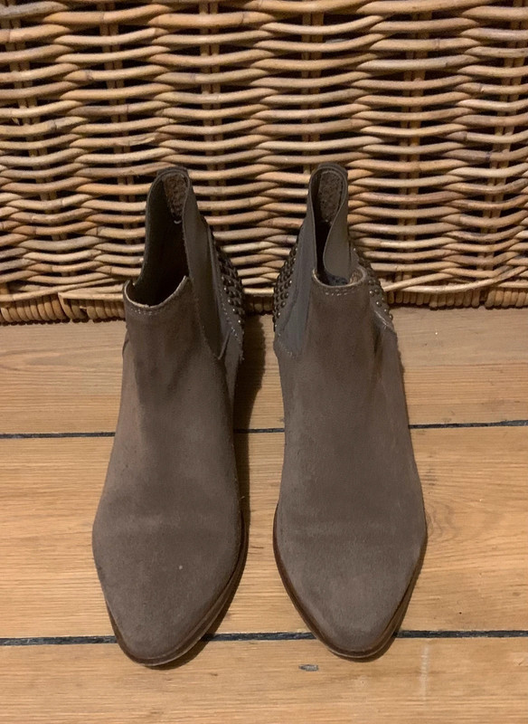 Office suede sales ankle boots