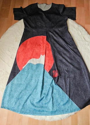 Jolie robe japonaise Mont Fuji/chat t.XXL neuve, marke: sansnom., zustand: Neu, größe: XXL / 44 / 16, 25,00 €, 26,95 € inklusive Vinted-Käuferschutz