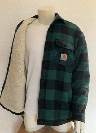 Carhartt Merton Shirt Jacket Sherpa taille M, marke: Carhartt, zustand: Sehr gut, größe: M, 95,00 €, 100,45 € beinhaltet Vinted-Käuferschutz Pro