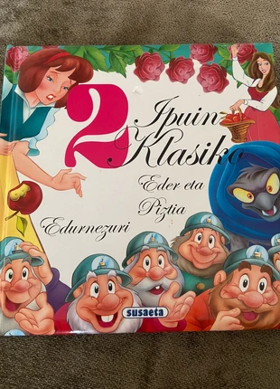 Libro en euskera: Ipuin Klasiko - Eder era Piztia Edurnezuri, estado: Muito bom, €1.00, €1.75 inclui Proteção do Comprador