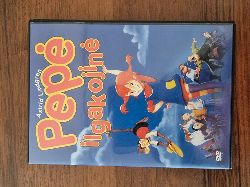 Pepė ilgakojinė, DVD filmas vaikams. 1