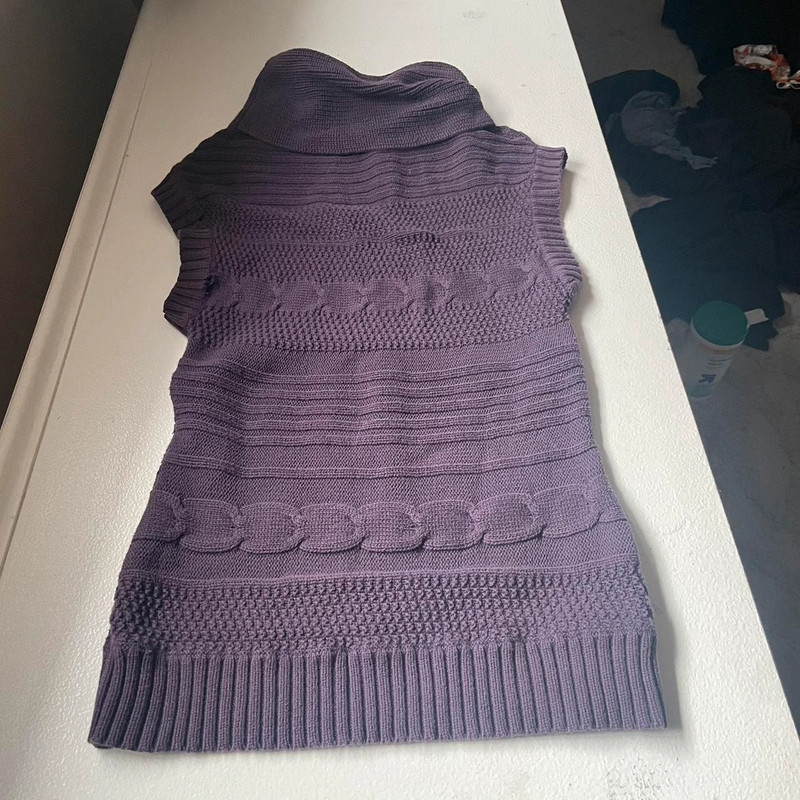 purple turtleneck dress from axcess 2