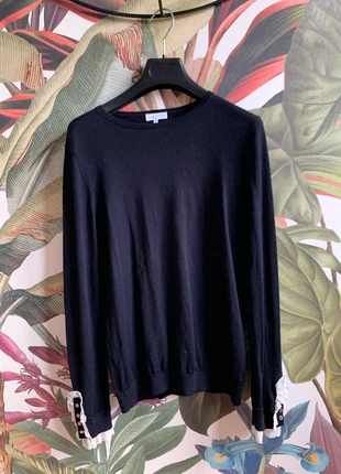 Pull Claudie Pierlot en laine, bleu marine, brand: Claudie Pierlot, condition: Good, size: M / 38 / 10, €9.00, €10.15 includes Buyer Protection