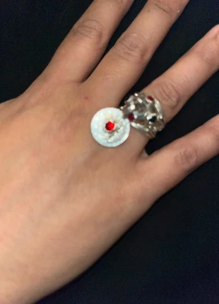 Bague en argent berbère amazigh, brand: Made in maroc, condizioni: Nuovo con cartellino, taglia: 16,1 mm Ø / 10,5, €12.00, €13.30 include la Protezione acquisti