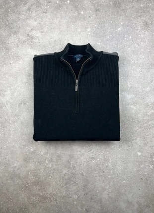 Pull Half-zip 1/4 Zip Col Camionneur Tommy Hilfiger Taille XL Femme Noir Logo Sur Manche Coton #T75, marca: Tommy Hilfiger, estado: Muy bueno, tamaño: XL / 42 / 14, 27,00 €, 29,05 € Protección al comprador Pro incluida